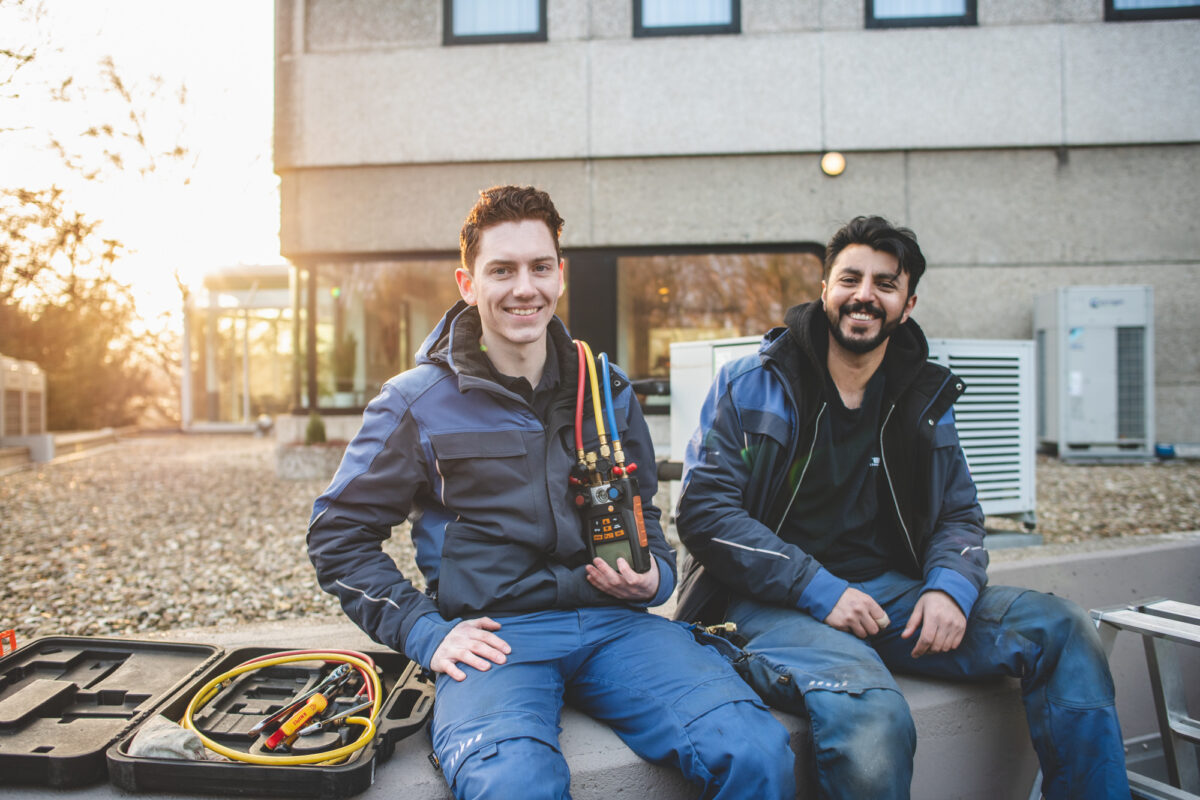 Klimaanlagen Montagekran - 30m Seil Für Außengeräte Installation