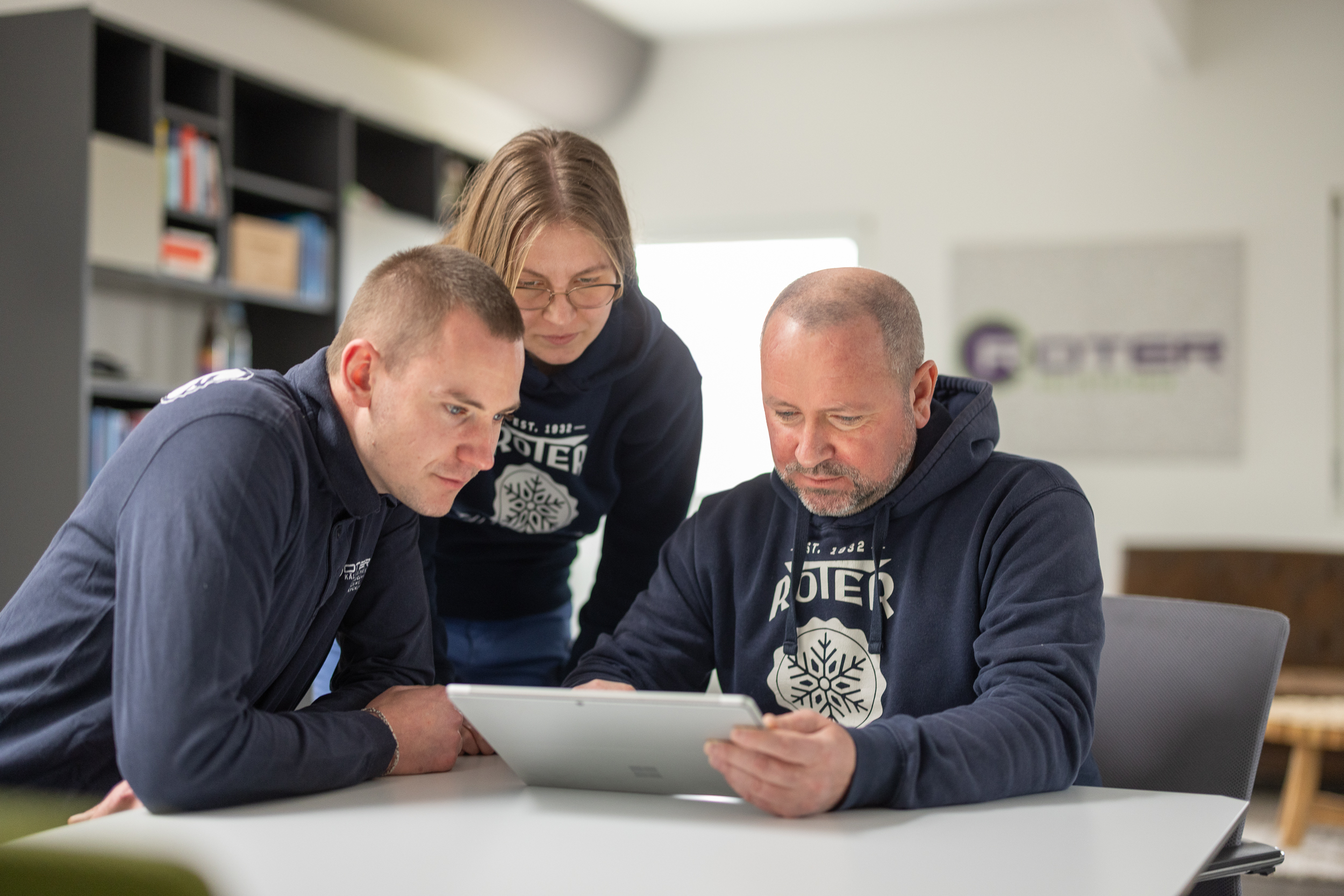 Roter Kältetechnik bei der Planung einer Klimaanlage in Hannover RLT Anlagen Team