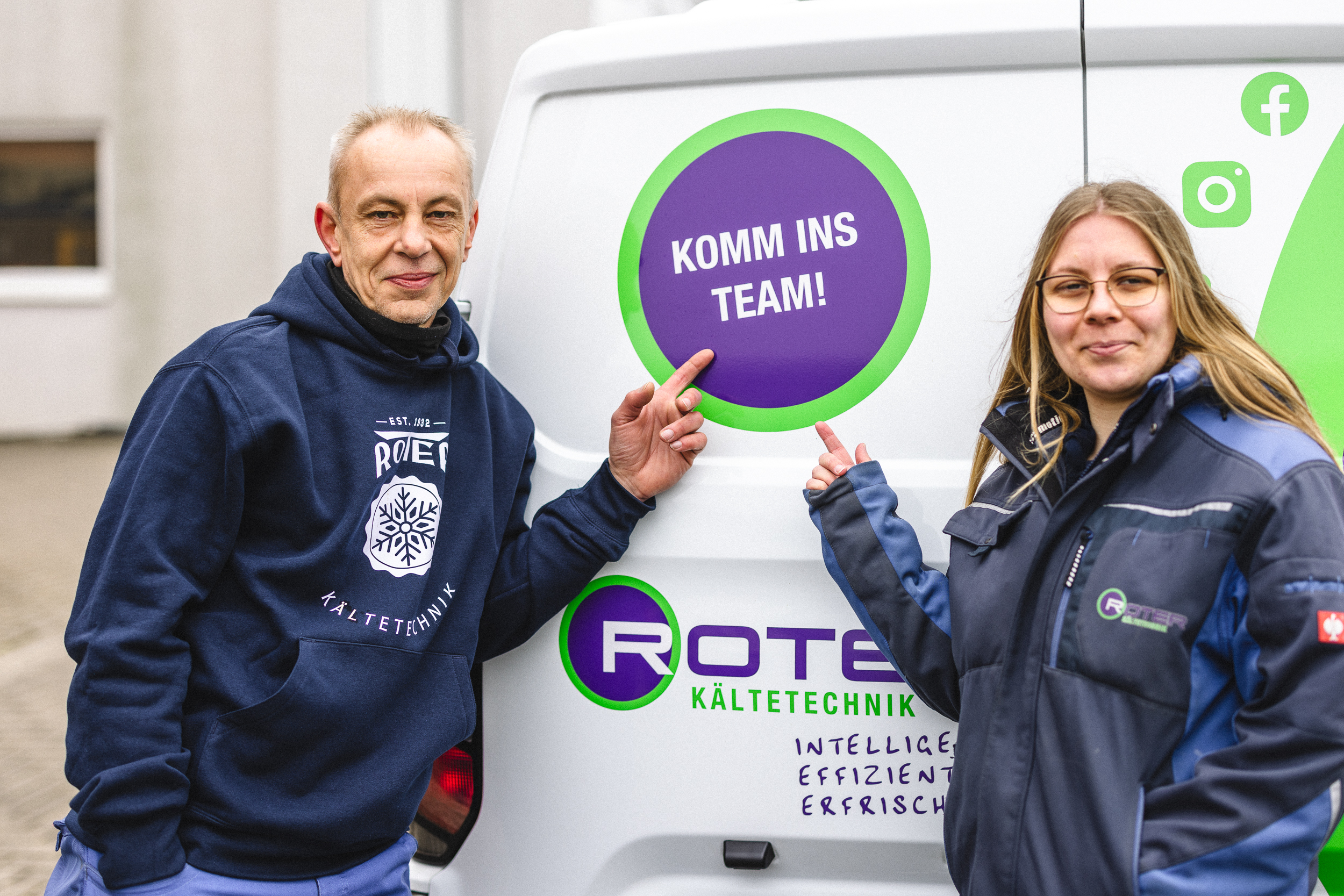 Dein Team für die Ausbildung zum Mechatroniker für Kälte- und Klimatechnik in Hannover freut sich auf Dich