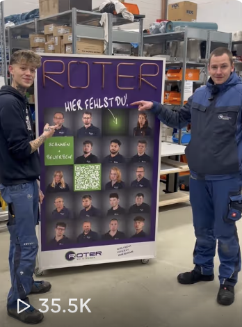 TikTok Roter Kältetechnik